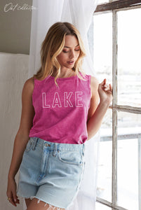 Fuchsia LAKE Tank