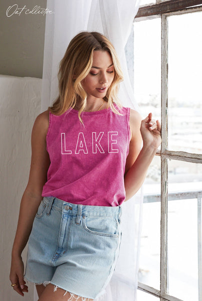 Fuchsia LAKE Tank
