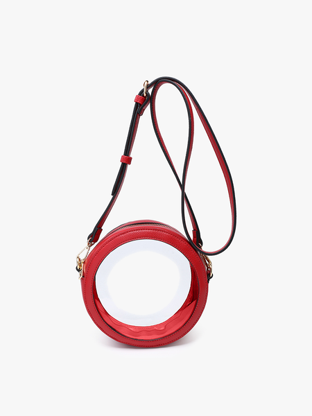 Clear Circular Crossbody Bag