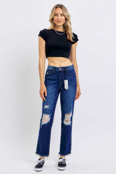 Tess Straight Rigid Magic Jeans