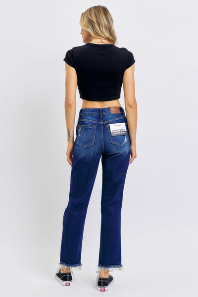 Tess Straight Rigid Magic Jeans