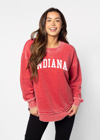 Indiana Burnout Campus Pullover