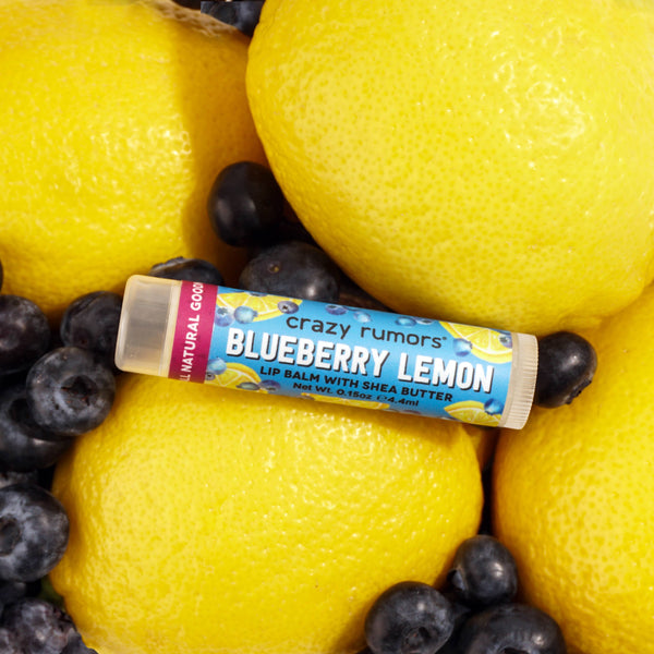 Vegan Blueberry Lemon Lip Balm