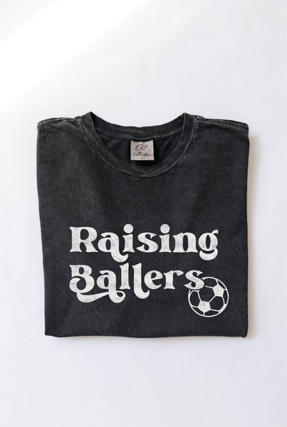RAISING BALLERS Soccer T-Shirt