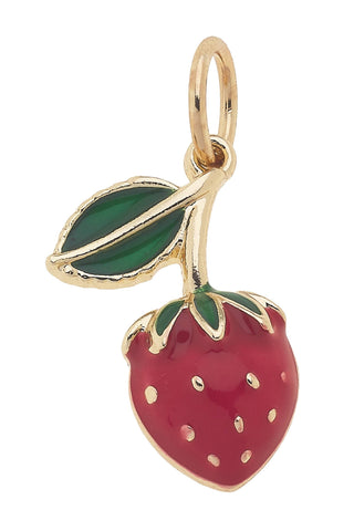 3D Strawberry Charm