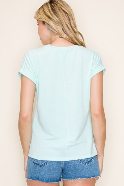 Ashton Solid French Terry Top