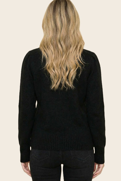 Tina Crew Neck Dressy Sweater