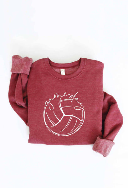 GAMEDAY VOLLEYBALL Graphic Sweatshirt
