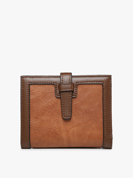 Bessie Canvas Wallet w/ Slip Closure