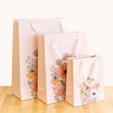 Wildflower Bunch Gift Bag: Small