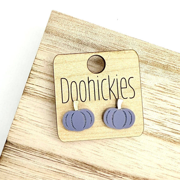 Perfectly Pumpkin Fall Stud Earring Collection: Orange