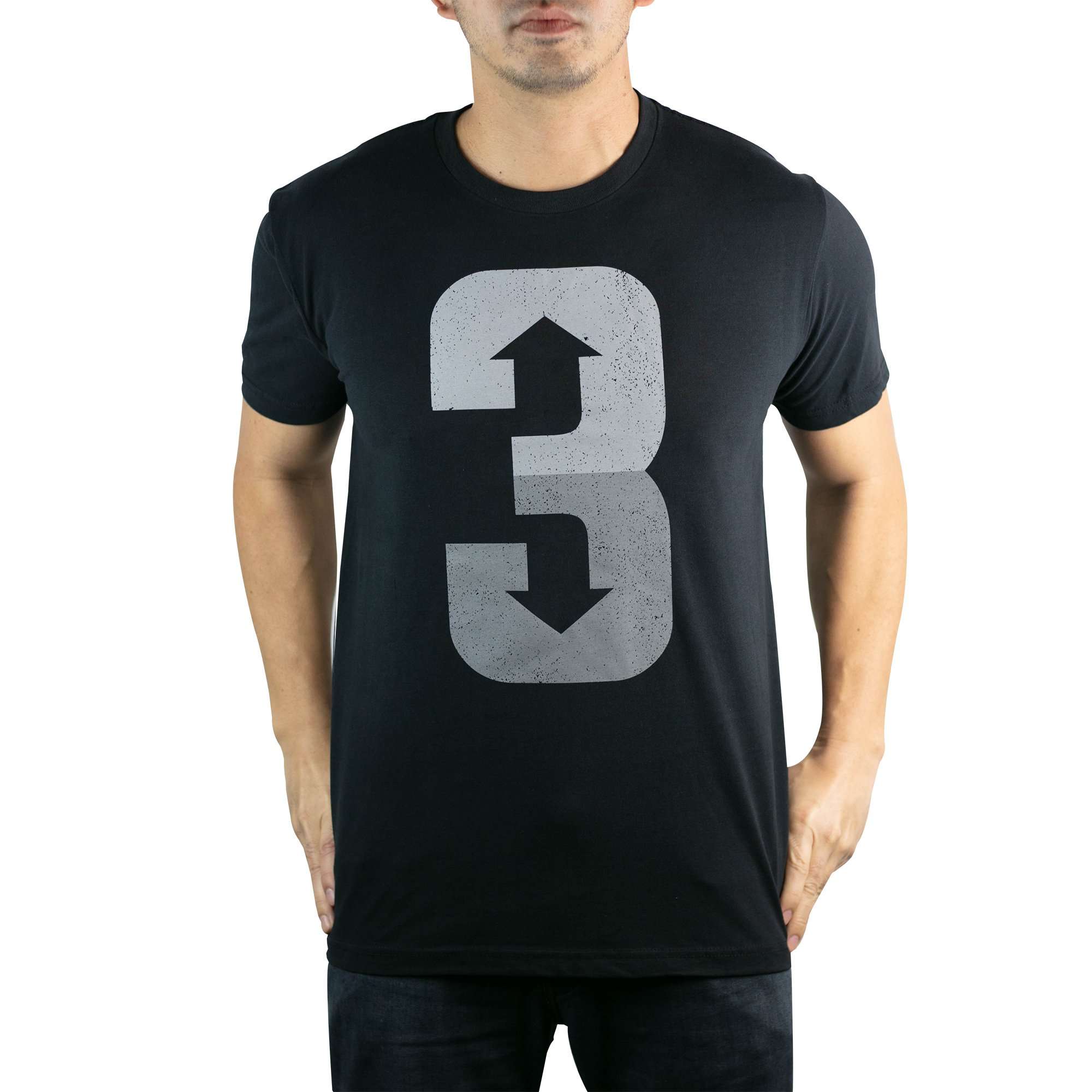 3 Up 3 Down Men’s T-Shirt