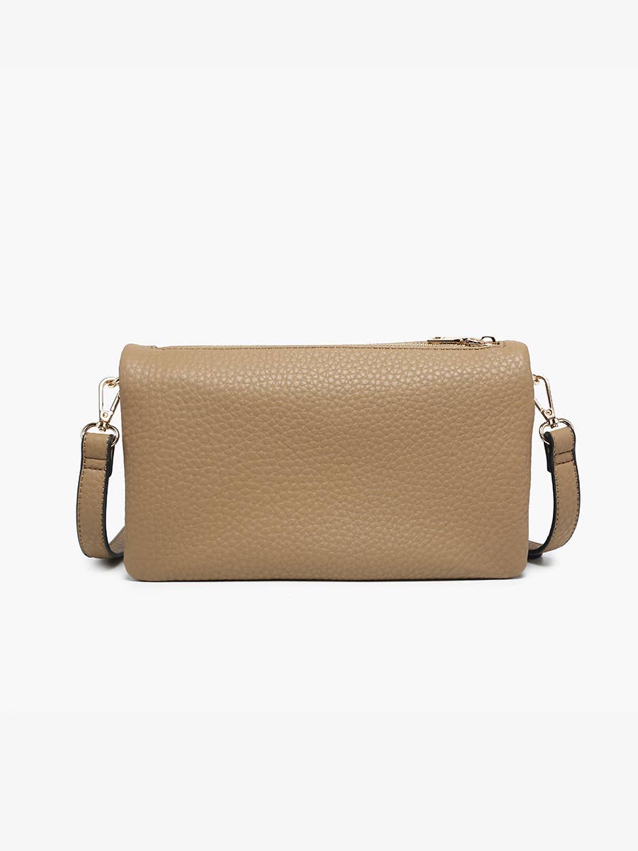 Phiona Studded Flapover Crossbody