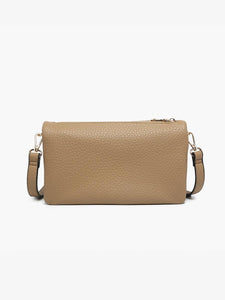 Phiona Studded Flapover Crossbody