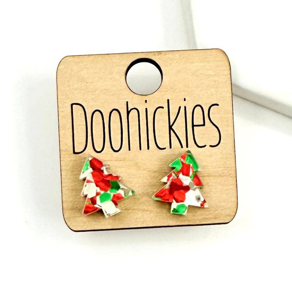 Christmas Confetti Studs Collection - Christmas Earring: Bow
