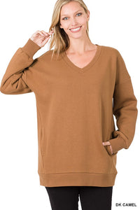 Brandy Sweatshirt with Pockets
