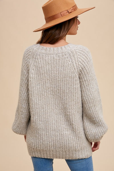 Marlyn Tan Knit Sweater