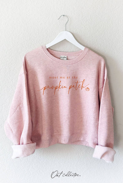 At The Pumpkin Patch Cropped Sweatshirt