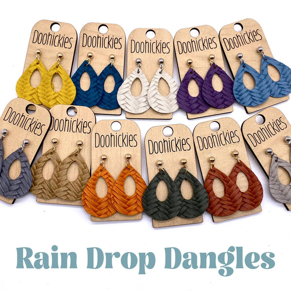 Fall Braided Camel Raindrops
