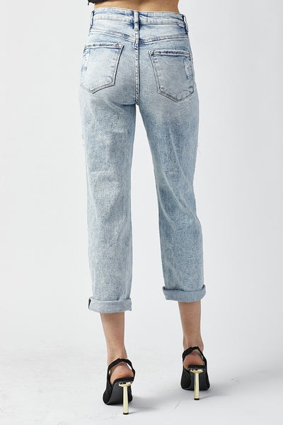 Billie Boyfriend Crop Risen Jeans