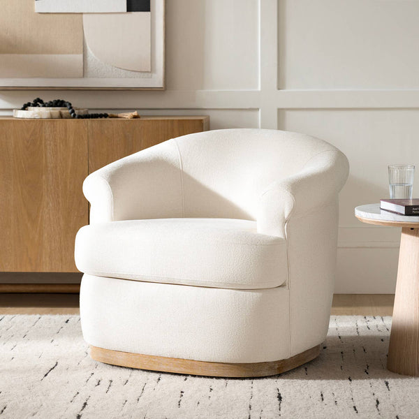 Loki Swivel Chair: Moss