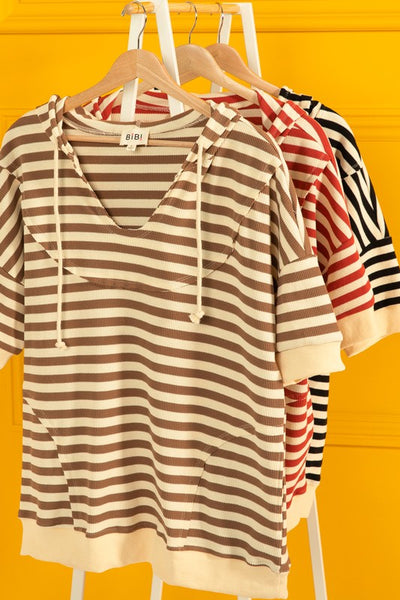 Melissa Striped Hoodie