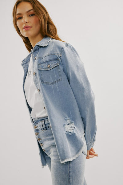 Darcy Button Down Denim Shirt