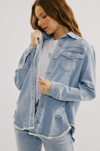 Darcy Button Down Denim Shirt