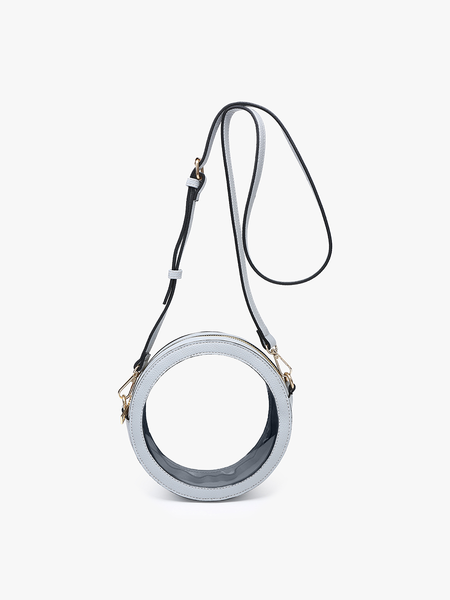 Clear Circular Crossbody Bag