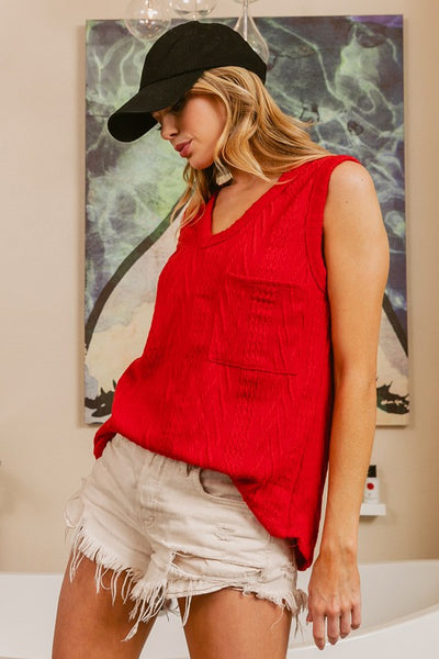 Emma Sweater Vest Top