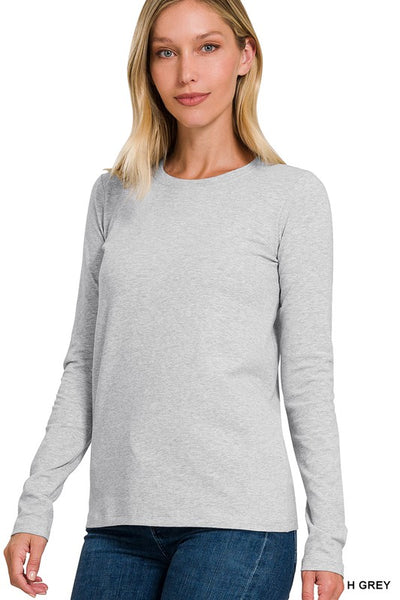 Crew Neck Long Sleeve Shirt