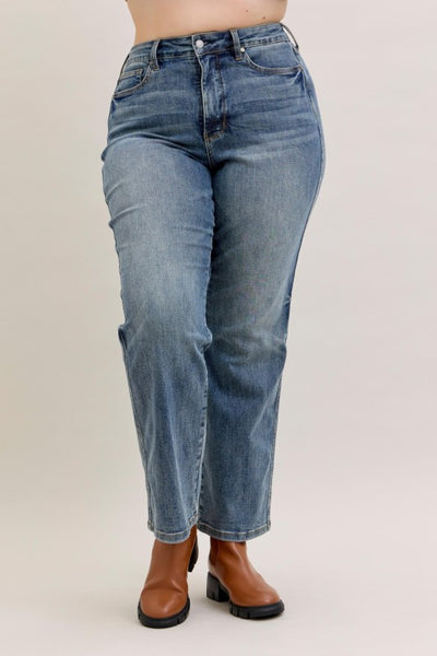 Kendra Straight Fit Tummy Control Jeans