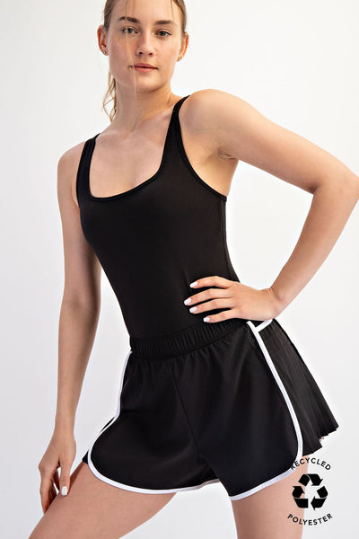 Erin Black Tiger Shortsie