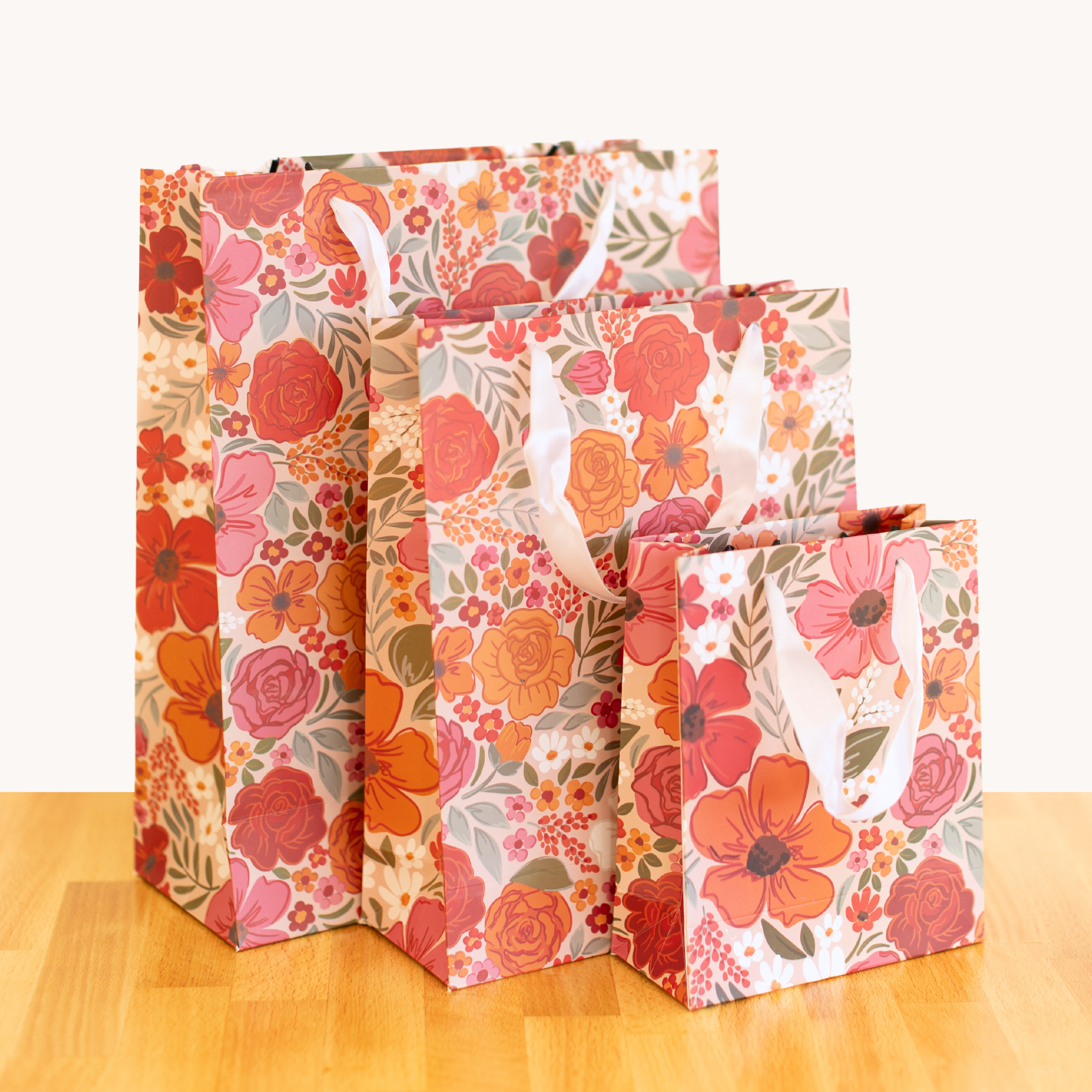 Rosewood Blooms Gift Bag: Extra Small