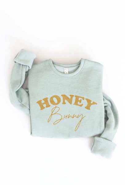 HONEY BUNNY Sweatshirt: Eggshell