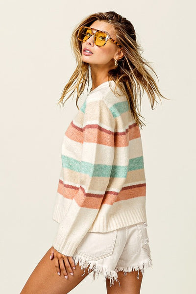 Tori Striped Sweater