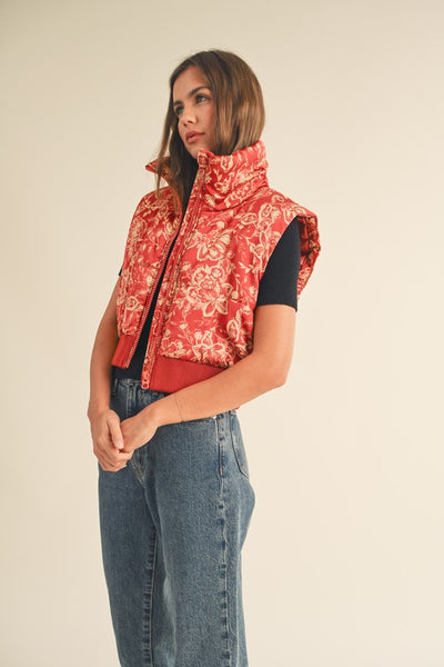Patricia Zip-Up Sleeveless Vest