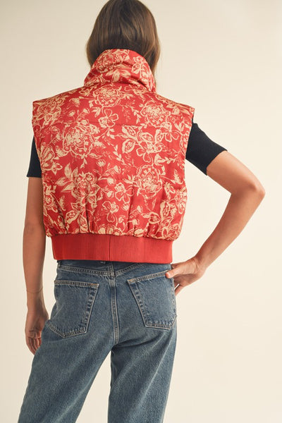 Patricia Zip-Up Sleeveless Vest