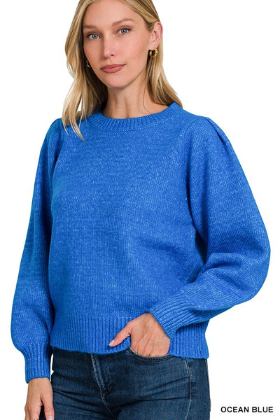 Melanie Puff Sleeve Sweater