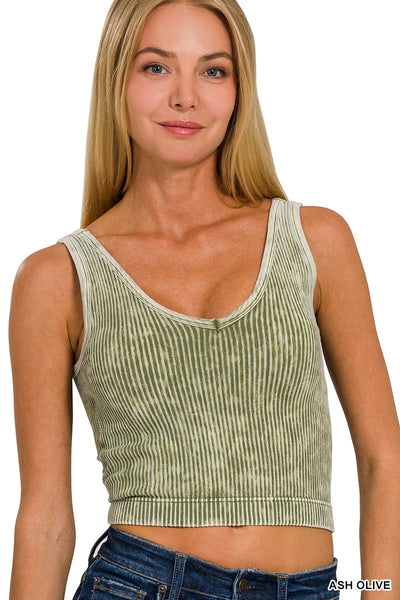 Sydney Padded V-Neck Tank Top