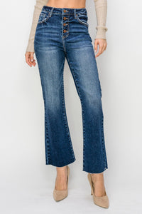 Haley Straight Button Down Jeans