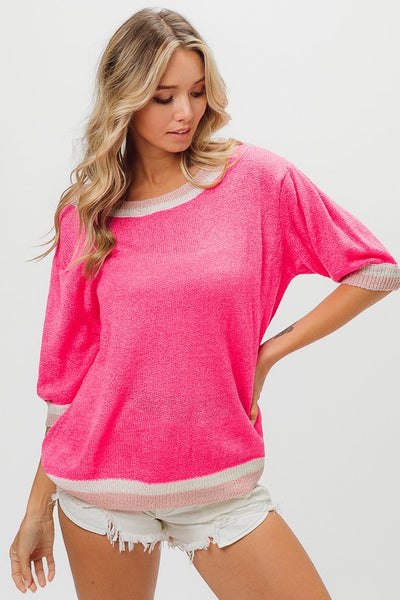 Gina Lightweight Sweater Top