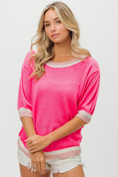 Gina Lightweight Sweater Top