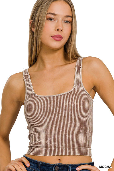 Cheyenne Square Neck Padded Tank