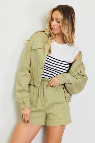 Liz Cotton Twill Jacket