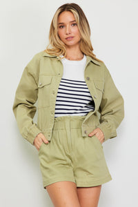 Liz Cotton Twill Jacket