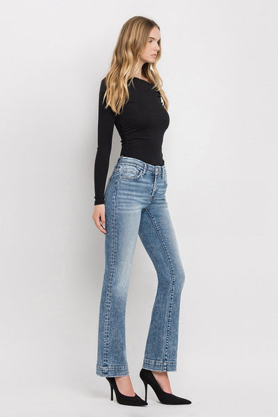 Sandy Mid-Rise Bootcut Jeans