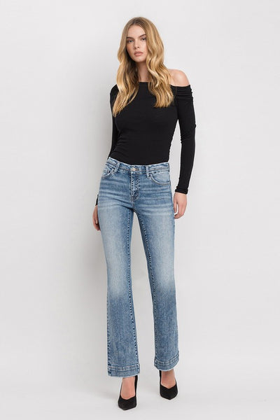 Sandy Mid-Rise Bootcut Jeans