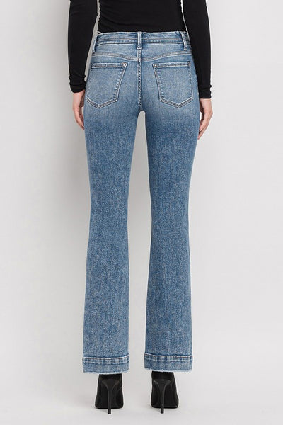 Sandy Mid-Rise Bootcut Jeans