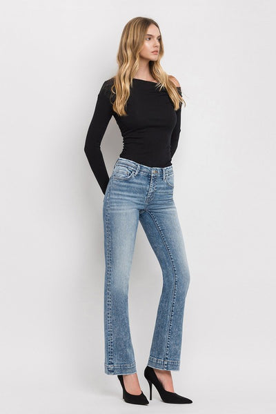 Sandy Mid-Rise Bootcut Jeans